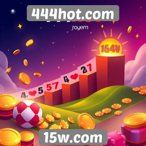 História e evolução do site de jogos 444hot.com